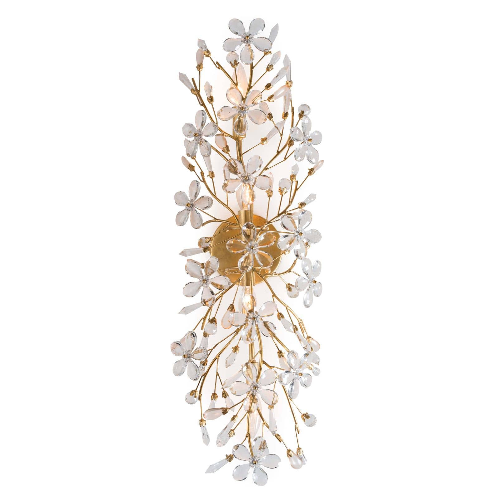 Cheshire | Gold Flower Sconce | Regina Andrew Detroit